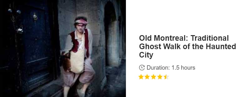 Button for Get your guide tour - Old Montreal: Traditional Ghost Walk of the Haunted City