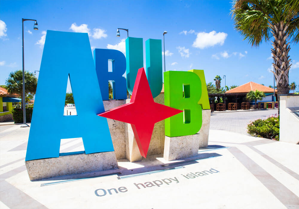 Aruba art installation