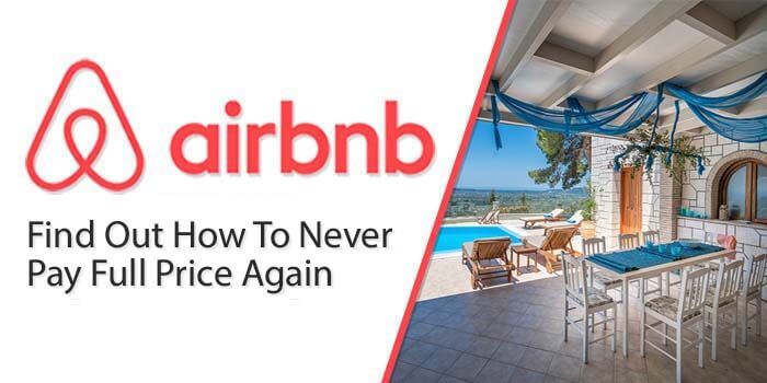 Button for page How to never pay full price on airbnb again