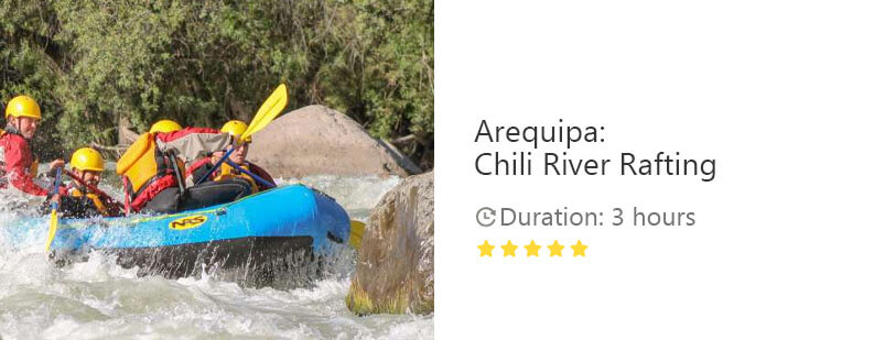 Button for Get your guide tour - Arequipa: Chili River Rafting