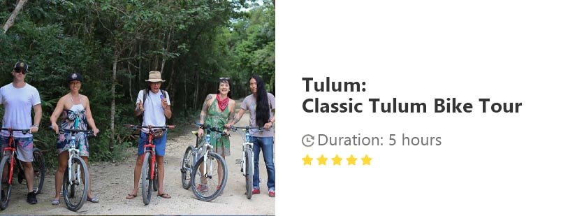 Button for Get your guide tour - Tulum: Classic Tulum Bike Tour
