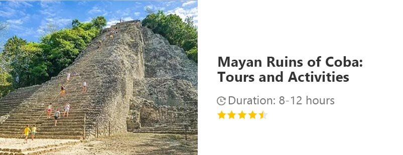 Button for Viator tours - Mayan Ruins of Coba
